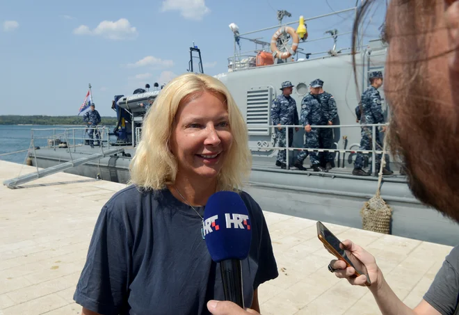 &raquo;Srečna sem, da sem živa,&laquo; je dejala 46 Britanka. FOTO: Reuters