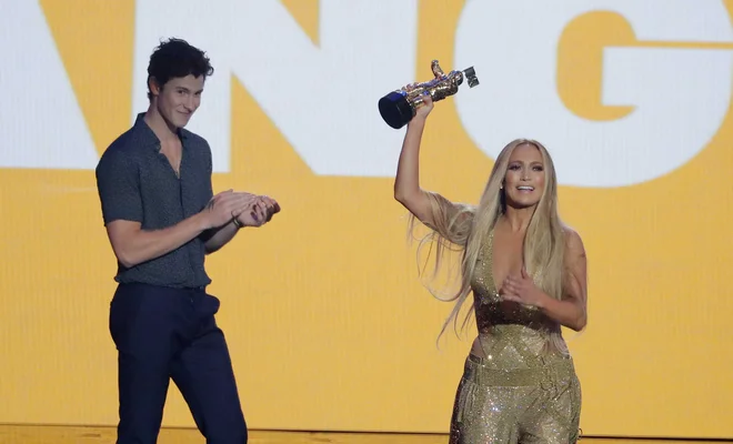Jennifer Lopez je dobila nagrado za življenjsko delo. FOTO: Lucas Jackson/Reuters