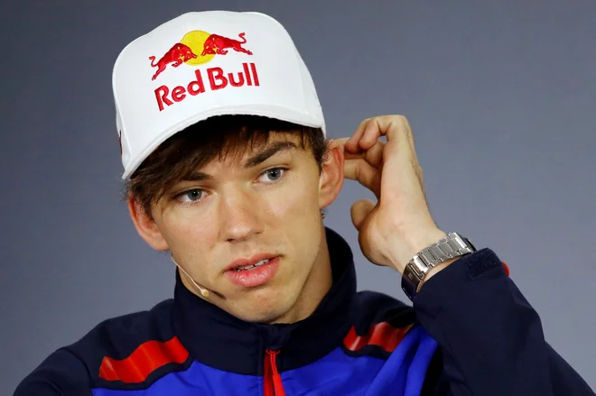 Pierre Gasly je letos navdušil s 4. mestom v Bahrajnu. FOTO: Aly Song/Reuters