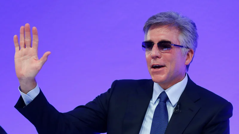 Fotografija: Bill McDermott se je po nesrečni izgubi očesa ekpresno vrnil na delo. Foto Reuters