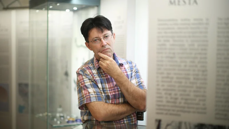 Fotografija: Arheolog dr. Peter Turk FOTO: Jure Eržen