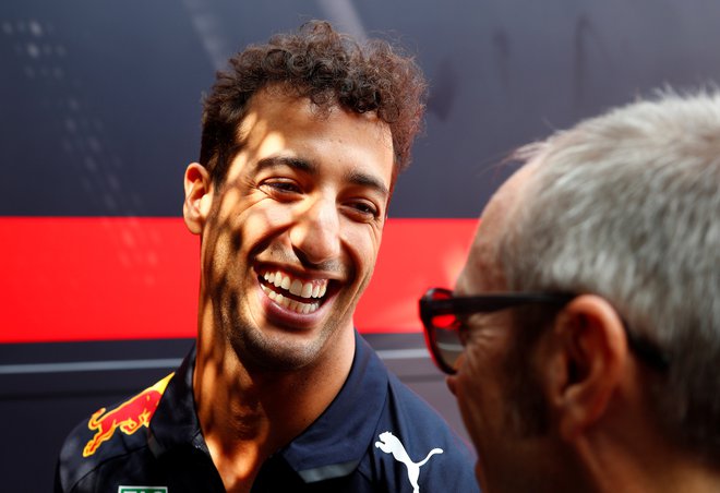 Daniel Ricciardo bo zadnjič vozil za moštvo Red Bull v belgijskih Ardenih. FOTO: Reuters