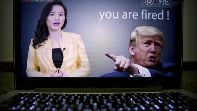 Fotografija: Kitajska državna televizija je izdelala video o ameriško-kitajskih trgovinskih napetostih, v katerem je na youtubu in drugih družbenih omrežjih zajedljiva do ameriškega predsednika. FOTO: AP