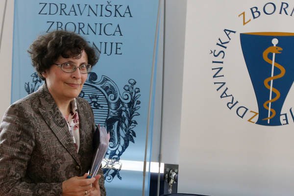 Predsednica zdravniške zbornice Zdenka Čebašek Travnik. FOTO: Tomi Lombar/delo