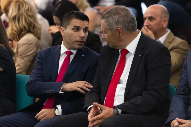 Gospodarsko sodelovanje med Slovenijo in Makedonijo se krepi, česar je vesel tudi makedonski kmetijski minister Ljupco Nikolovski. FOTO: Jan Vitez