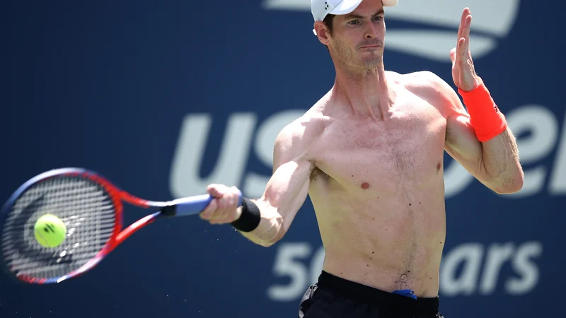 Fotografija: Andy Murray je v novi kolumni bežno omenil tudi Slovenijo. FOTO: Julian Finney/AFP