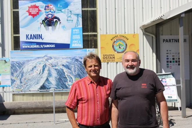 Župan Valter Mlekuž in direktor Marijan Skornišek sta optimistična. FOTO: Blaž Močnik