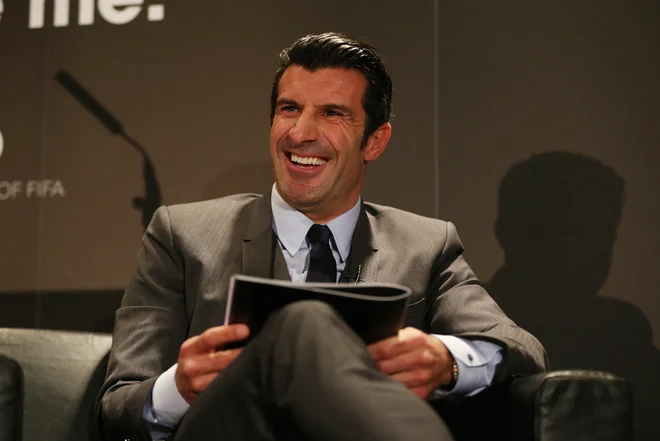 Luis Figo je eden številnih nogometnih zvezdnikov, ki bodo v soboto navduševali v Biljah.