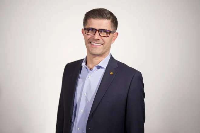 Matjaž Rakovec, kandidat za župana Mestne občine Kranj. Foto Nik Jevšnik