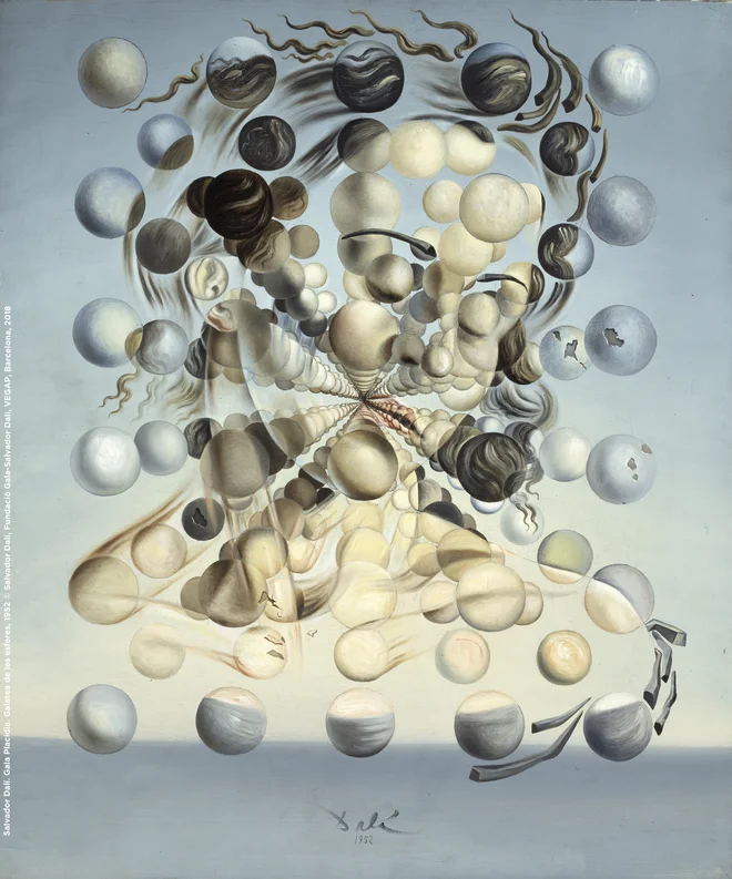 Kako pomemben del Dalíjeve umetnosti je bila, dokazujejo številna dela, na katerih jo je ovekovečil. FOTO: iz publikacije Salvador Dali