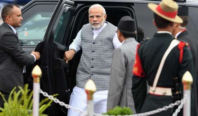 Indijski premier Narendra Modi je tarča kritik levičarskih strank. FOTO: AFP