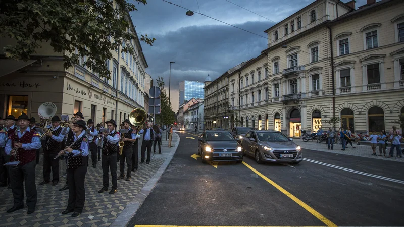 Fotografija: Svečana otvoritev Gosposvetske in Dalmatinove FOTO: Voranc Vogel