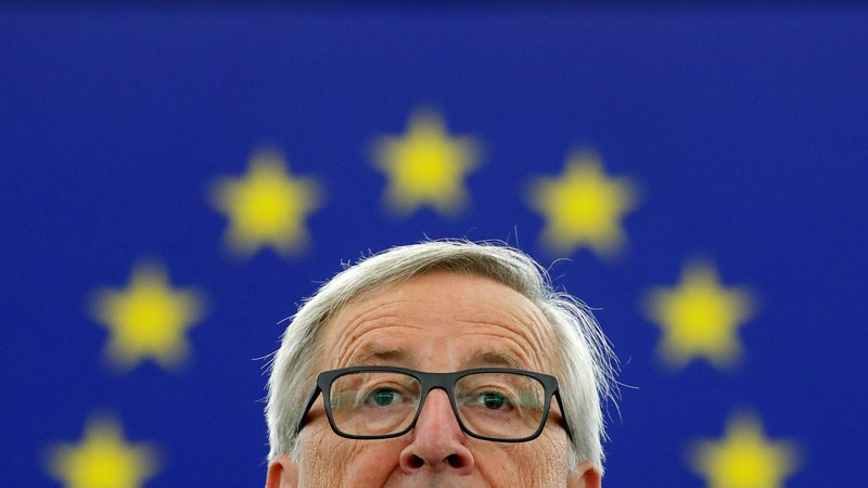 Fotografija: Jean-Claude Juncker meni, da je voljo ljudi treba upoštevati. FOTO: Christian Hartmann/Reuters