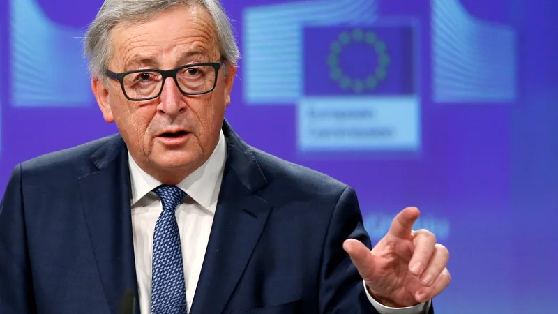 Fotografija: Predsednik evropske komisije Jean-Claude Juncker bi upošteval izraženo voljo ljudi. FOTO: Francois Lenoir/Reuters