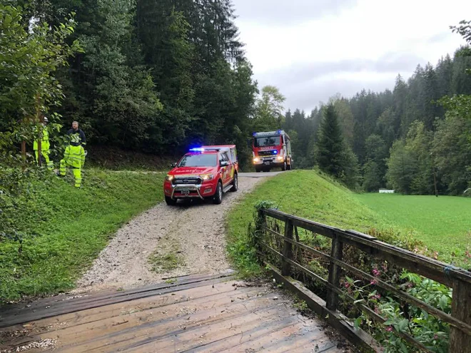 Po podatkih uprave je bilo ponovno nekaj težav tudi na območju Prevalj.  FOTO: PGD Prevalje