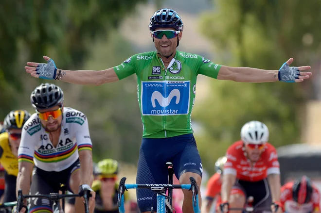 Alejandro Valverde je kralj zahtevnih šprintov. FOTO: AFP