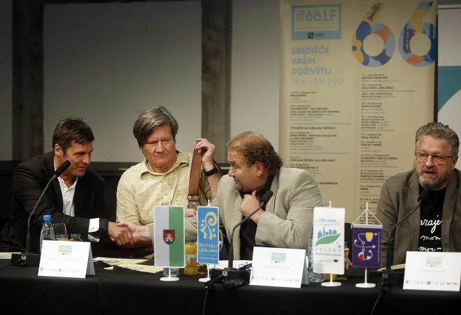 Novinarska konferenca Festivala Ljubljana 03.septembra 2018 [Festival Ljubljana,kultura,festivali] Foto Bla Samec/delo