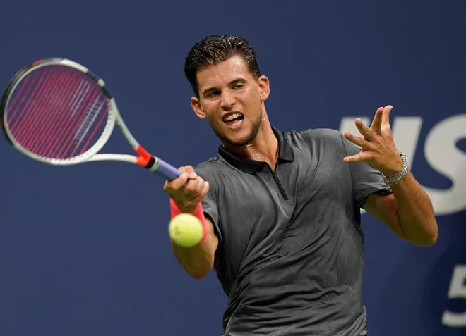 Dominic Thiem je bil blizu, a je vseeno izpadel. FOTO: AP