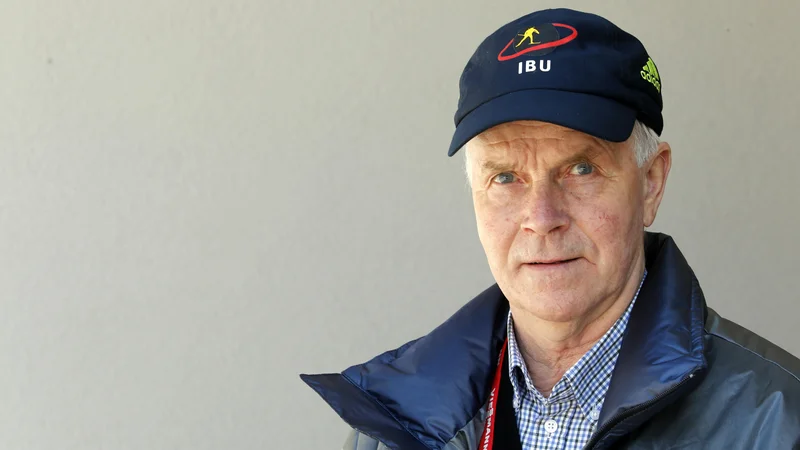 Fotografija: Anders Besseberg se po 25 letih poslavlja od vloge predsednika IBU.
FOTO Matej Družnik
