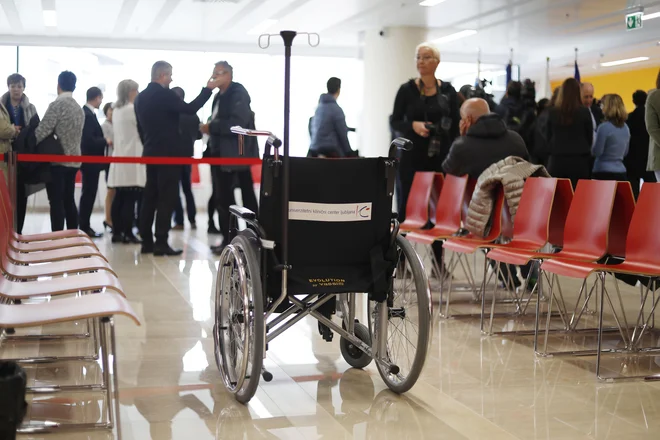 Odprtje novih prostorov internistične prve pomoči Interne klinike UKC Ljubljana in splošne nujne medicinske pomoči Zdravstvenega doma Ljubljana. FOTO: Leon Vidic/Delo