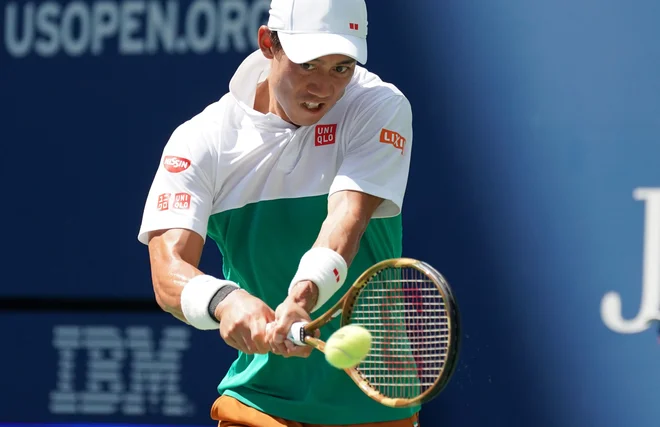 Kei Nišikori je dobil polfinale OP ZDA 2014 proti Novaku Đokoviću, nato je izgubil 13 zaporednih dvobojev s Srbom. FOTO: AFP