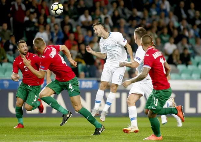 Andraž Šporar še vedno čaka na prvi zadetek za reprezentanco. FOTO: Roman Šipić/Delo