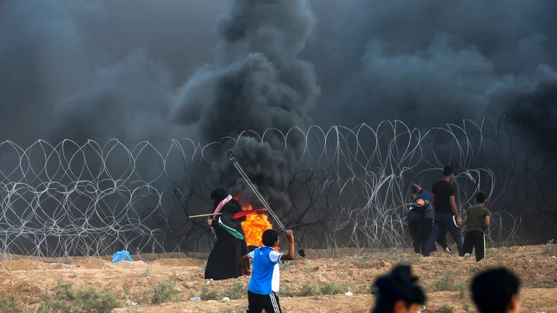 Fotografija: V streljanju vojske je bil ubit mladoletni Palestinec. FOTO: Said Khatib/Afp