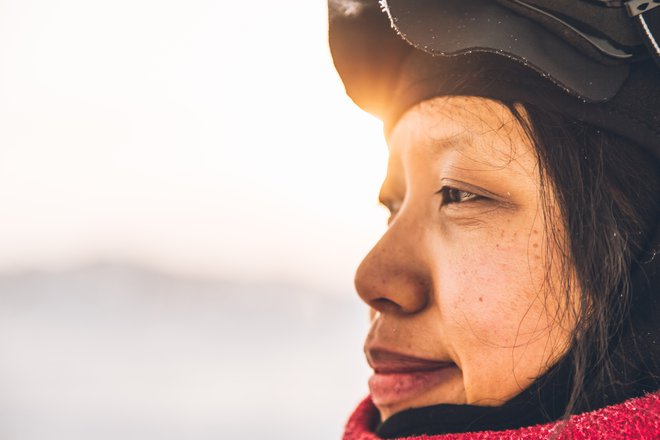 Eirliani Rahman se bo decembra odpravila na Antarktiko. FOTO: Fred Lemire