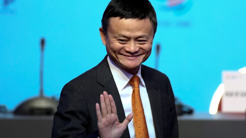 Fotografija: Ma Yun je Alibabo ustanovil s 17 prijatelji in posojenimi 60.000 dolarji pred 19 leti. FOTO: Reuters