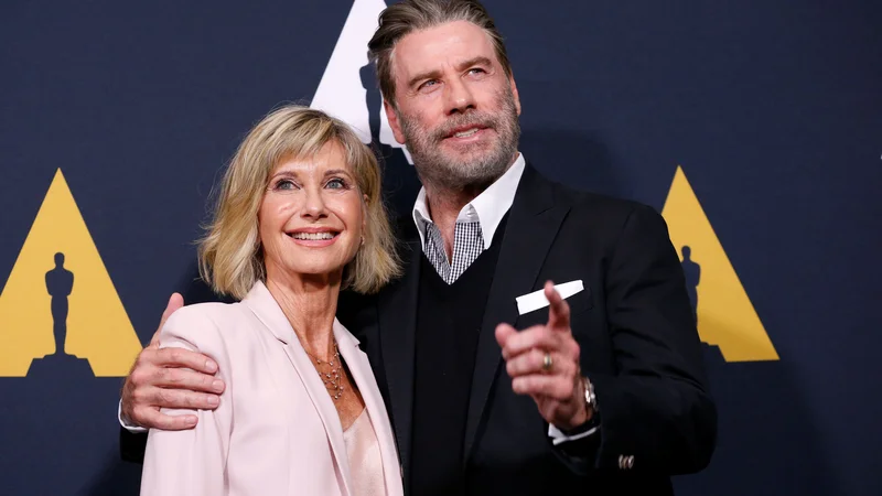Fotografija: John Travolta in Olivia Newton-John FOTO: Mario Anzuoni/Reuters