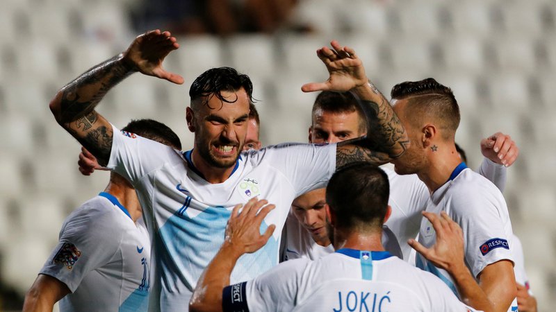 Fotografija: Na Cipru smo pogrešali več izrazov odločnosti, kakršno je bilo denimo veselje ekipe po golu Roberta Berića.