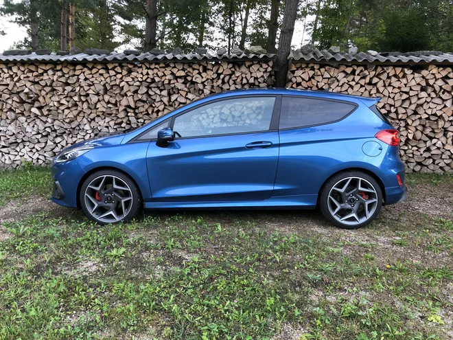 Ford fiesta ST se dobro znajde v različnih okoljih. FOTO: Aljaž Vrabec