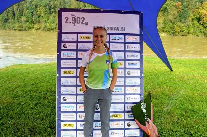 Mojca Haberman pred podvigom FOTO: www.inhaleblue.com
