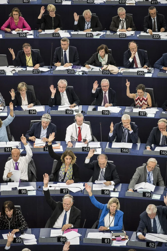 Evropski parlament glasuje o stanju na Madžarskem Foto AP