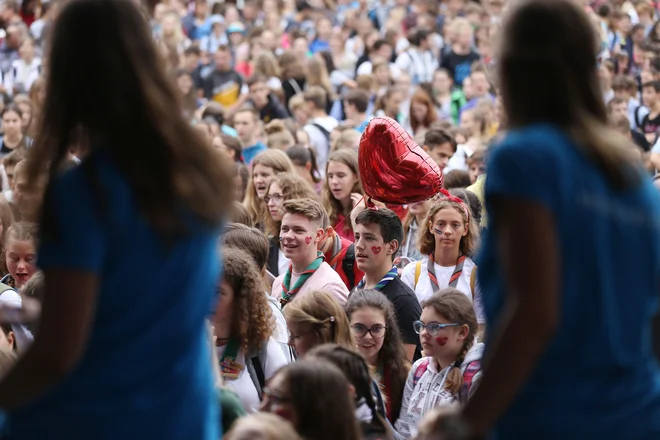 Srečanje Stična mladih. FOTO: Leon Vidic/Delo