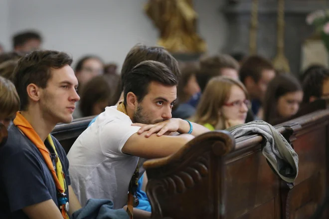 Srečanje Stična mladih. FOTO: Leon Vidic/Delo