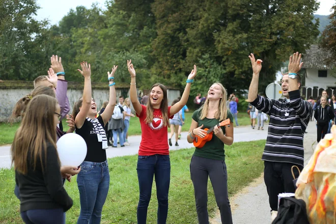 Srečanje Stična mladih. FOTO: Leon Vidic/Delo