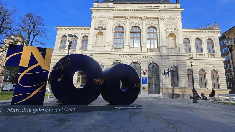 Fotografija: Narodna galerija v Ljubljani praznuje 100 let svojega obstoja. FOTO: Tomi Lombar/Delo