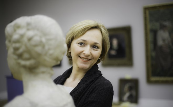 Barbara Jaki, direktorica Narodne Galerije. FOTO: Jože Suhadolnik