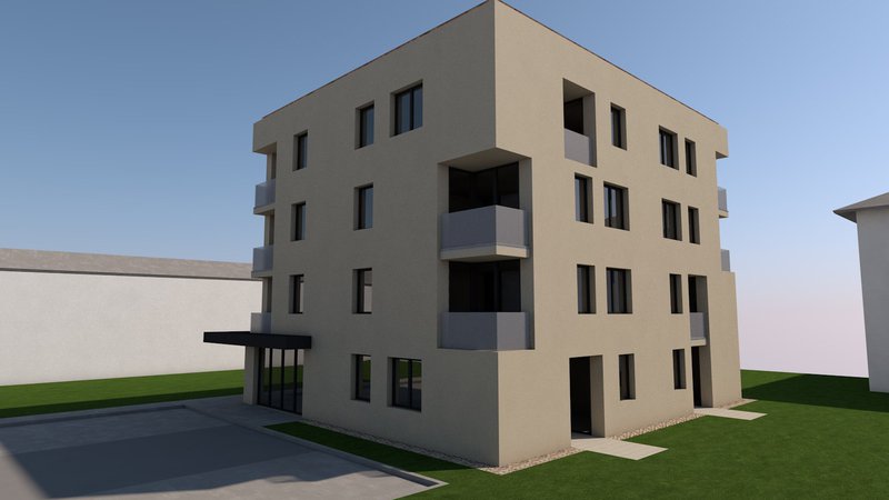 Fotografija: Nova oskrbovana stanovanja bodo v bližini Doma za varstvo odraslih Velenje. FOTO: Arhiv Projekt Nova Gorica
