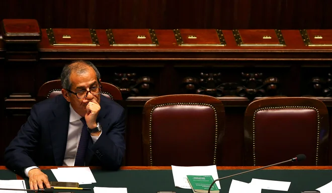 Giovanni Tria ne vidi možnosti za plačilo vseh volilnih obljub.<br />
Foto Reuters