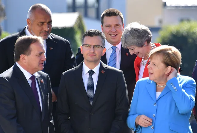 Marjan Šarec je v Salzburgu prestal krst na evropskem političnem parketu. FOTO: AFP