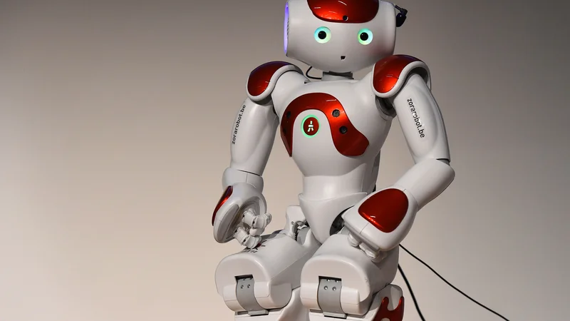 Fotografija: Nekateri roboti so še videti kot roboti, vse več pa jih je zelo podobnih človeku. FOTO: AFP/Tobias Schwarz