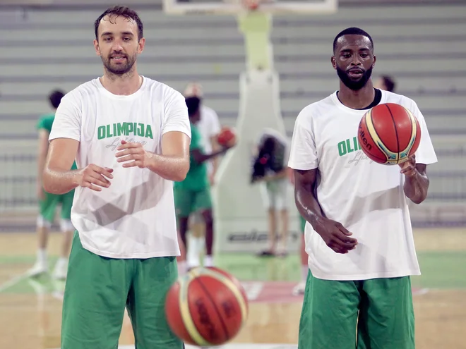 Mirza Begić je novi Olimpijin kapetan, Marvin Jones pa okrepitev pod obročema. Foto Roman Šipić