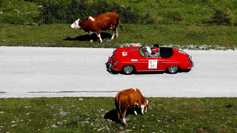 Fotografija: Voznikom starodobnikov na lokalnih cestah hitrost najbrž ni bistvena, mnogi vozniki pa se bodo razveselili, ker se bodo lahko kmalu po avstrijskih avtocestah podili s kar 140 kilometri na uro. FOTO Reuters