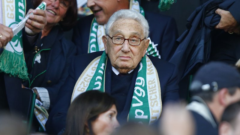 Fotografija: Henry Kissinger, navijač SpVgg Greuther Fürth. FOTO Reuters