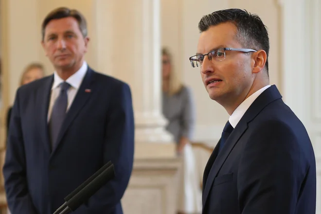 Premier Marjan Šarec se ne strinja z oceno, da se odnosi z Levico krhajo. FOTO: Tomi Lombar/Delo