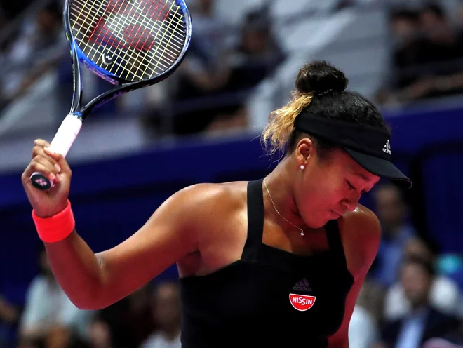 Naomi Osaka je obstala na zadnji stopnički. FOTO: Toru Hanai/Reuters