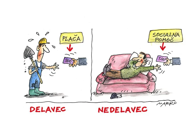 Karikatura: Marko Kočevar
