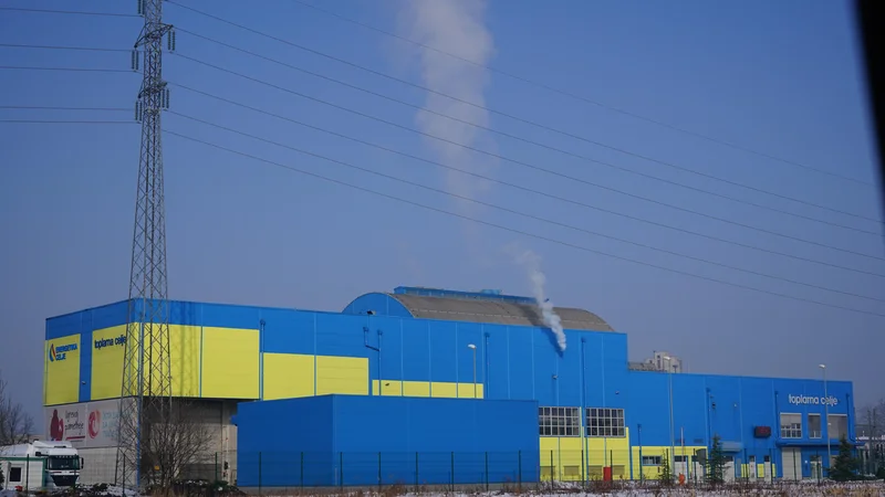 Fotografija: Toplarna Celje celjske Energetike. FOTO: Brane Piano